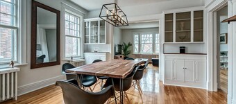 Unique, newly renovated and spacious 1600 square foot apartment.