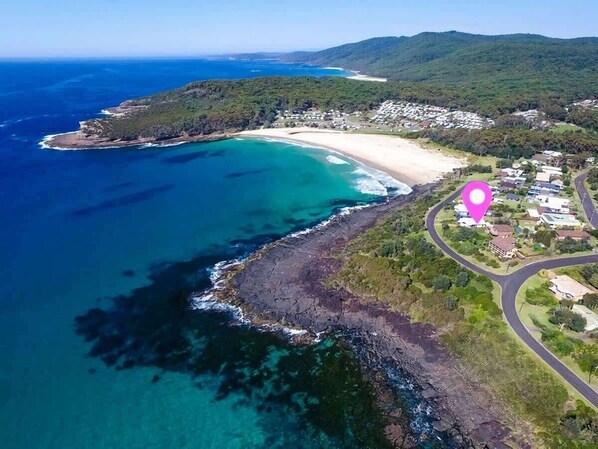 Beach nearby