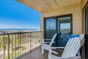 Property grounds - 3rd Floor oceanfront condo.  Features 600' private fishing pier, pool, and community grills! (Fernandina Beach)