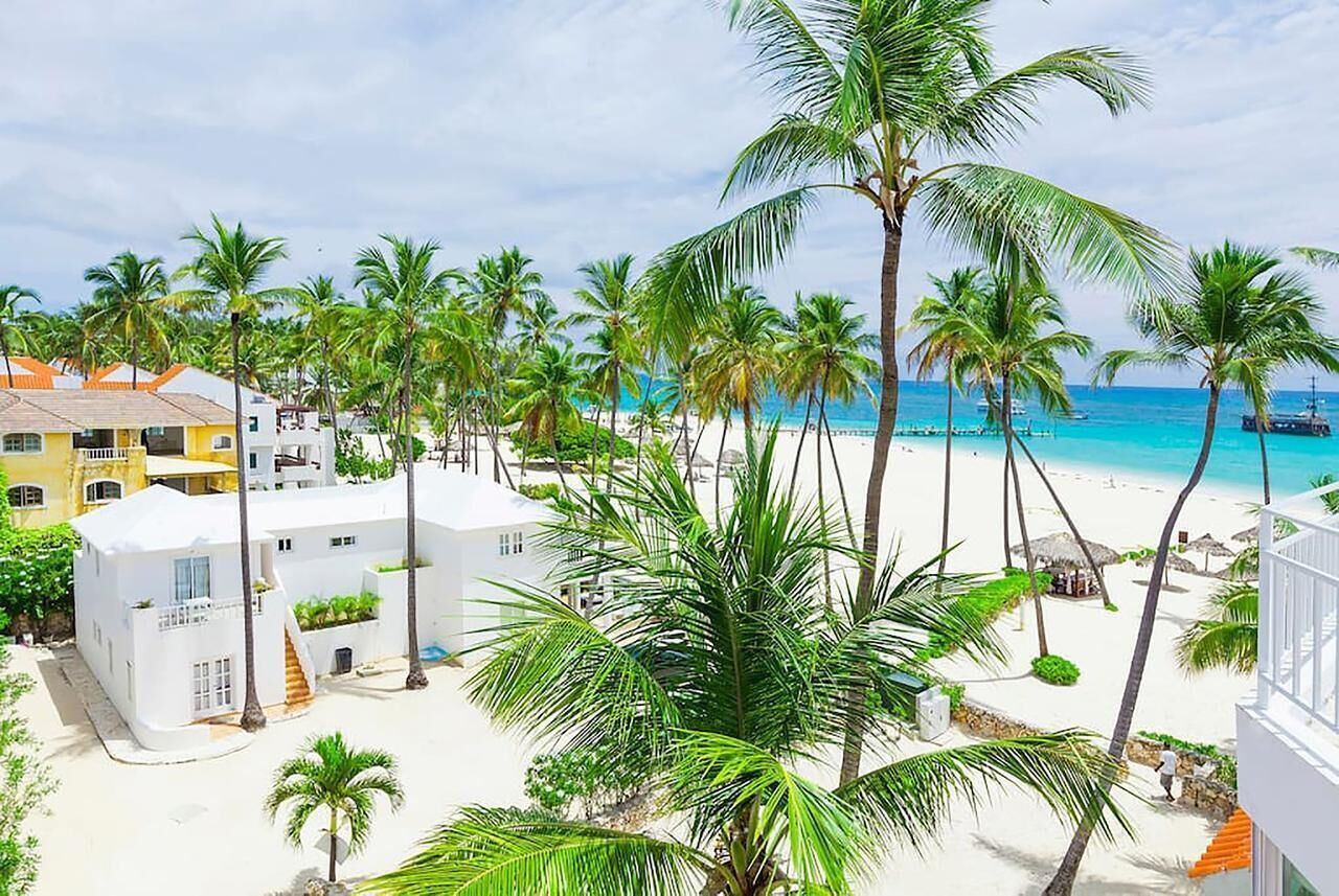 På stranden och strandhanddukar