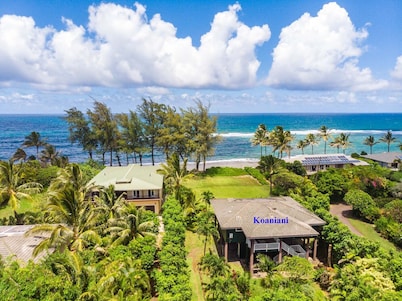 Hale Koaniani - a 3br/2.5ba beach front home in Ha'ena