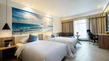 Executive Twin Room | In-room safe, blackout curtains, iron/ironing board, rollaway beds