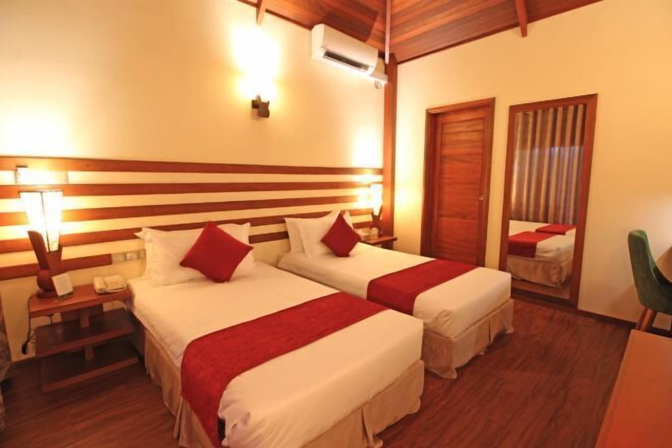 1 chambre, couette en duvet d'oie, coffres-forts dans les chambres