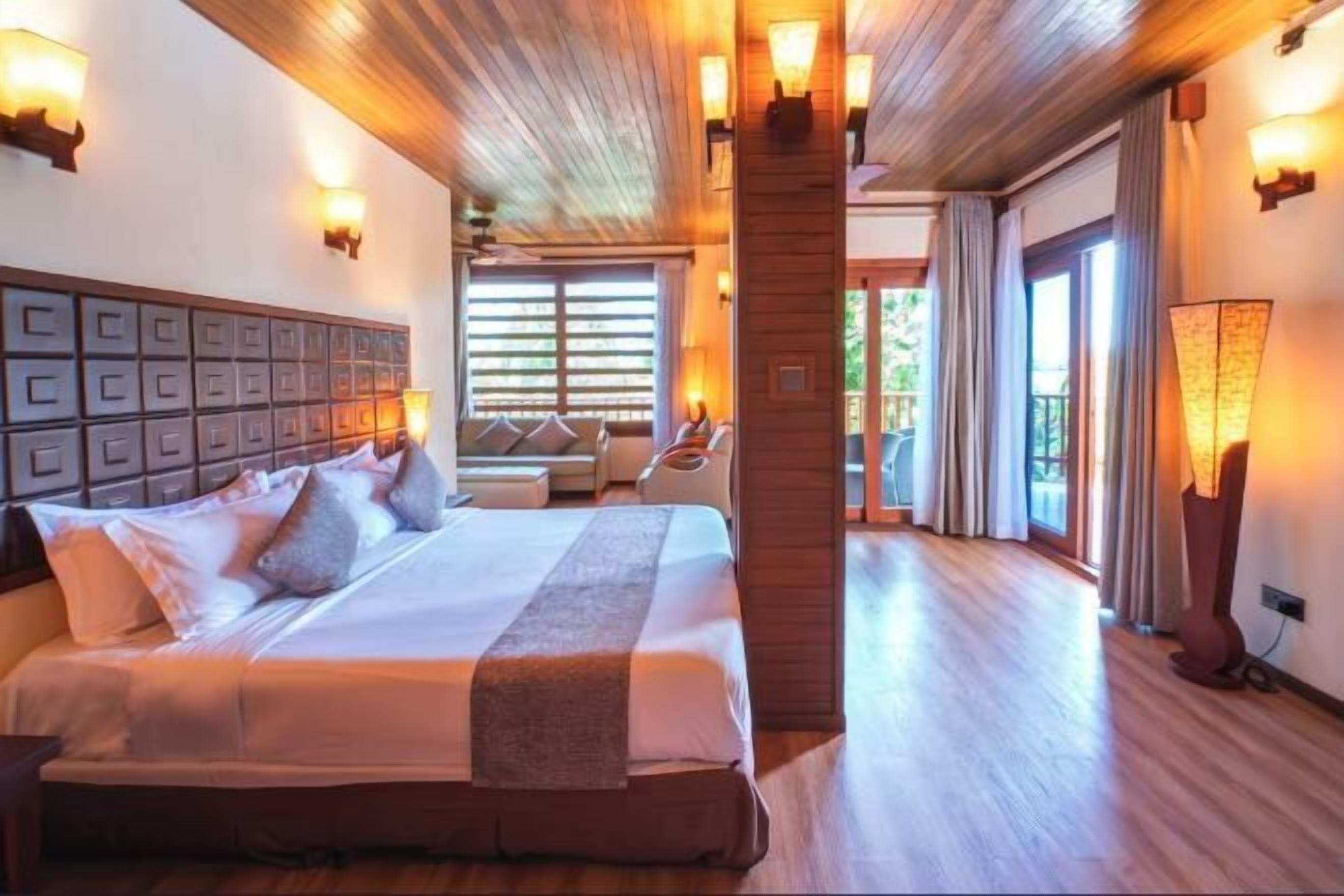 1 chambre, couette en duvet d'oie, coffres-forts dans les chambres