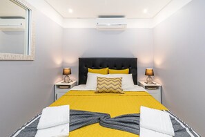 1 Schlafzimmer, Bügeleisen/Bügelbrett, kostenloses WLAN, Bettwäsche