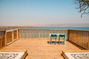 Deluxe Chalet, Sea View | Individually decorated, individually furnished, desk, soundproofing - The Dream Compound-  by Biankini Dead Sea (Kalya)