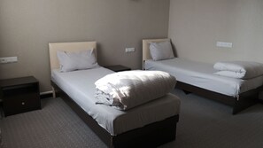 Standard Twin Room | Desk, soundproofing, iron/ironing board, free WiFi - Apple Hostel (Bishkek)