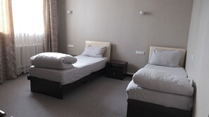 Standard Twin Room | Desk, soundproofing, iron/ironing board, free WiFi - Apple Hostel (Bishkek)