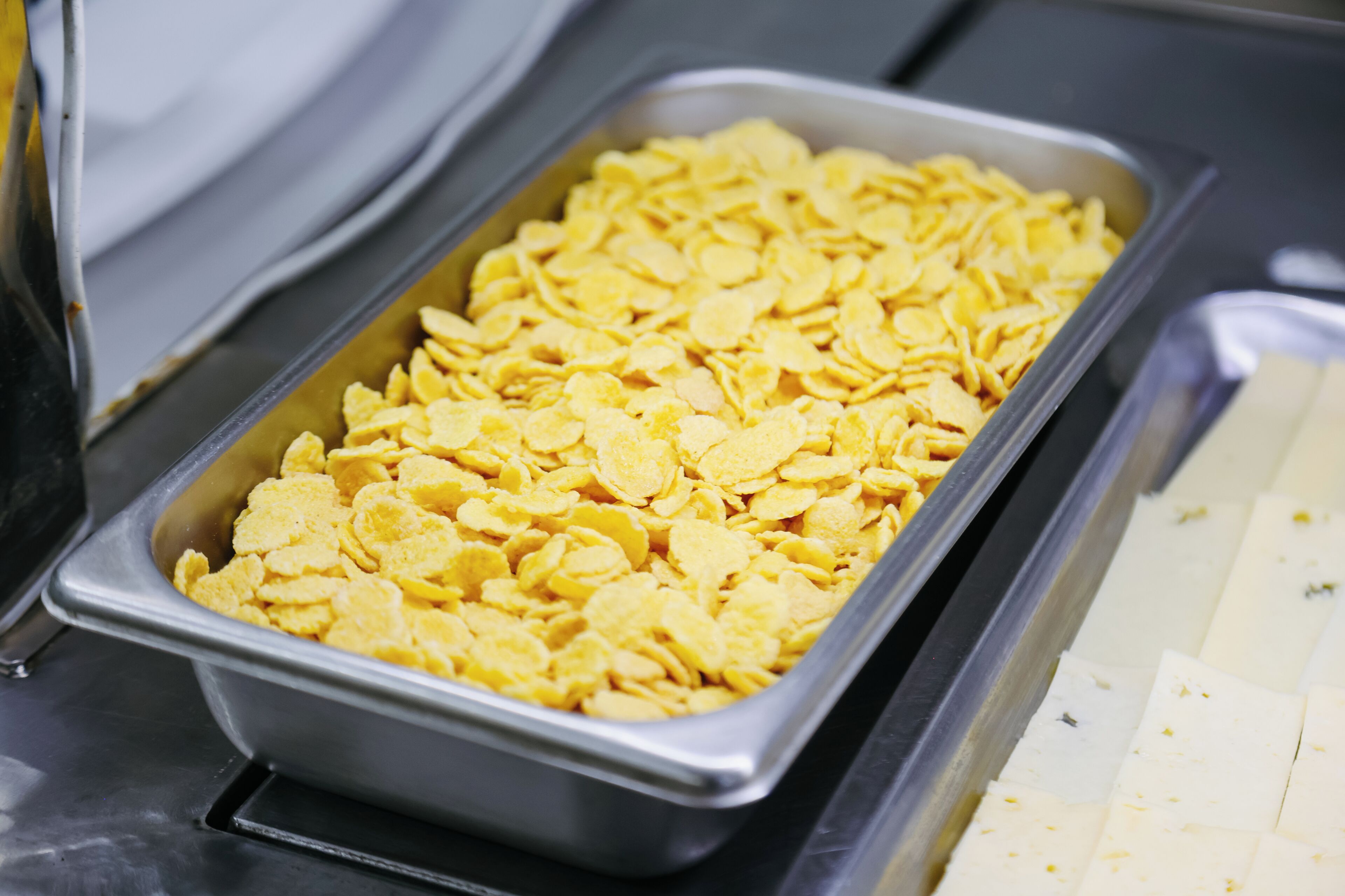 뷔페 아침 식사