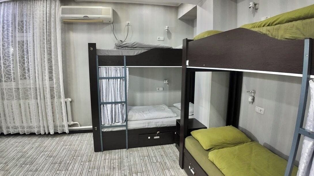 Bed in 8-bed female dorm