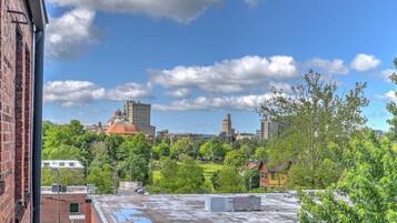 Utsikt fra overnattingsstedet