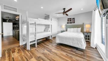 4 soveværelser, strygejern/strygebræt, gratis Wi-Fi, sengetøj