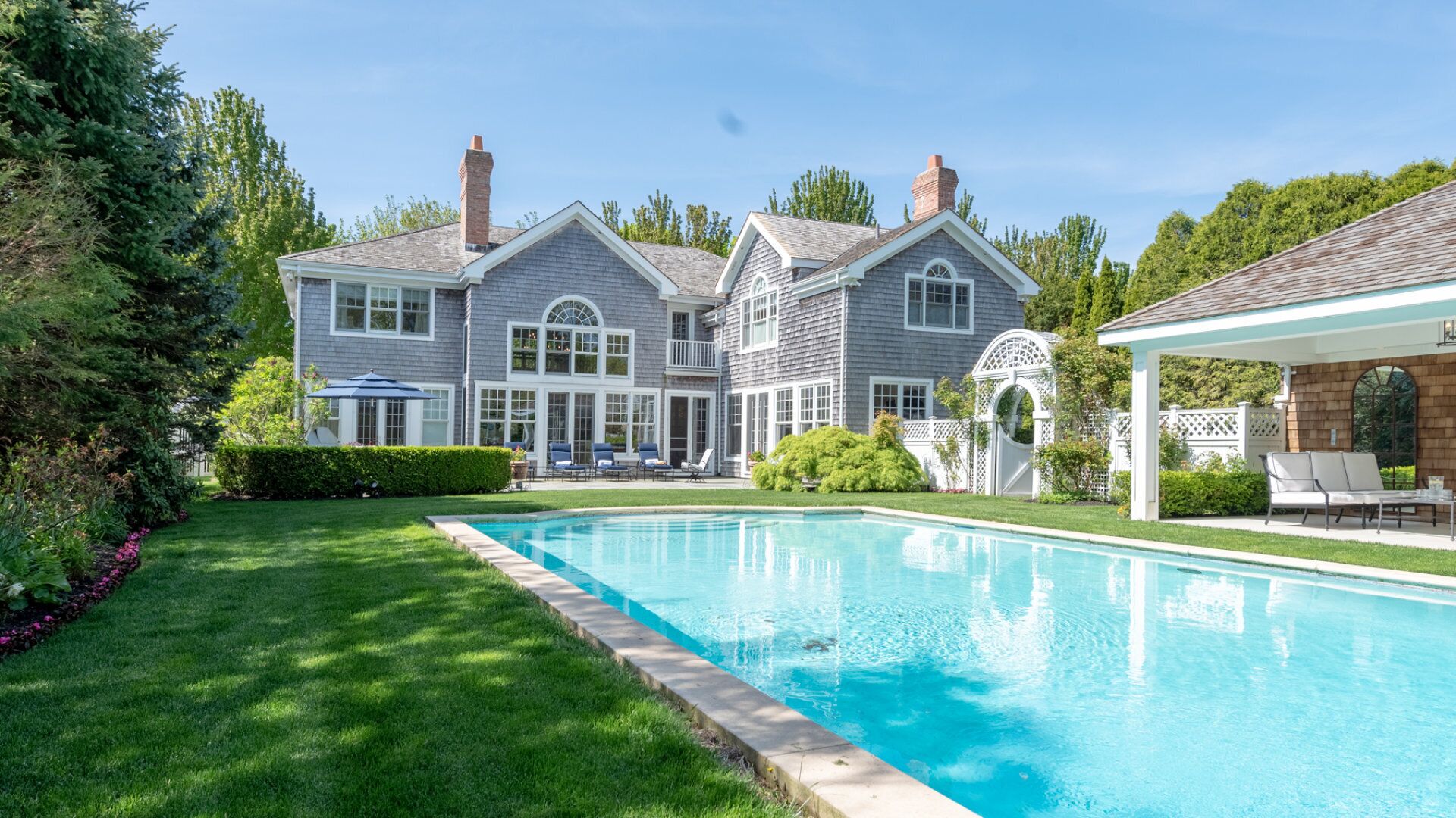 Full Gym with Full Tile Steam Room, Roofed Cabana, Short Distance to...