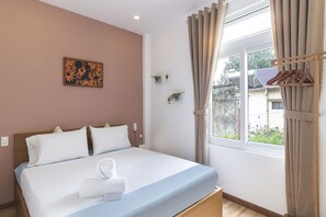 Kamar Deluks, 1 Tempat Tidur Queen, Bebas Asap Rokok, pemandangan kota | Pemandangan dari kamar