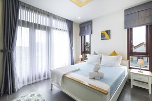 Deluxe Double Room, 1 Queen Bed, Bathtub | Egyptian cotton sheets, premium bedding, minibar, blackout drapes - Christina's Hoi An - Tra Que Oasis (Da Nang)