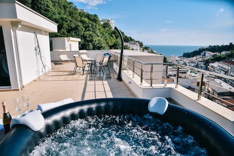 Piscina en la azotea