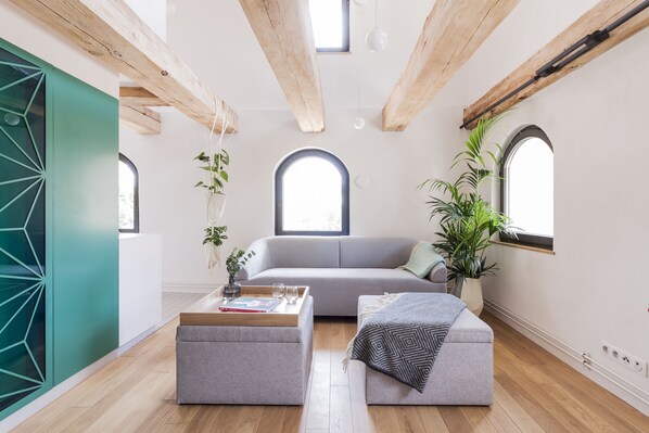 Premium Apartment, River View (1) | Living room