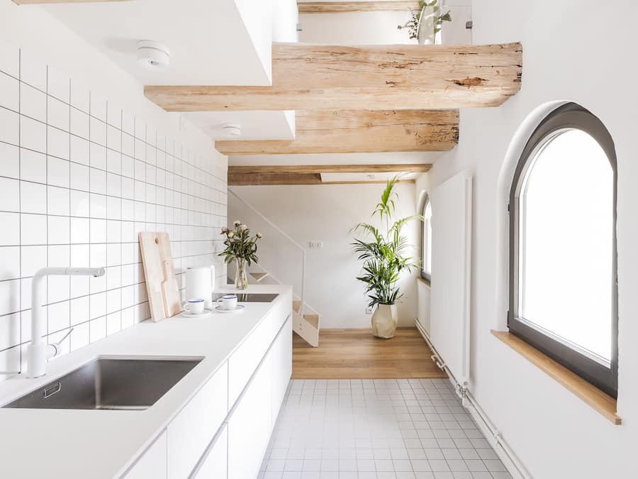 Premium Apartment, River View (1) | Private kitchen | Fridge, stovetop, electric kettle, cookware/dishes/utensils