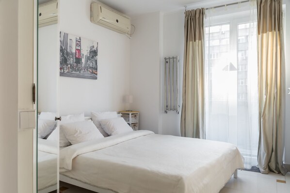 Departamento, 2 habitaciones | Insonorización, tabla de planchar con plancha y wifi gratis 