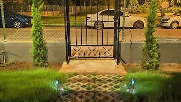 Entrada de la propiedad