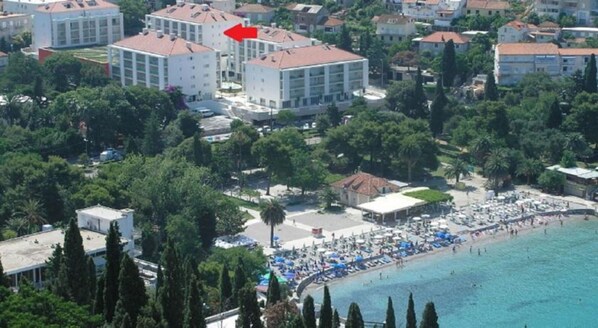 Plage à proximité, serviettes de plage