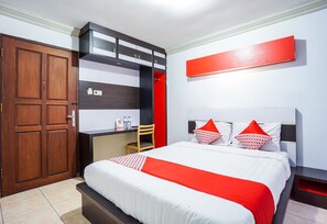 华丽双人房 | 办公桌、免费 WiFi