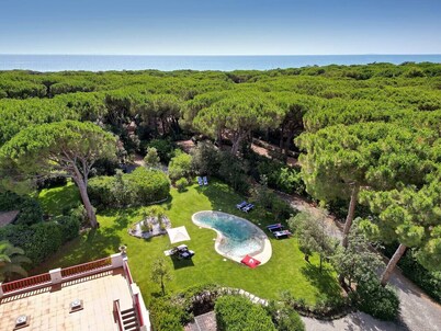 Villa Palma luxury detached house with direct access to the beach