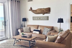 Smart TV, DVD player - “Barefoot Bliss” - Two GulfFront Masters w/balcony (Panama City Beach)