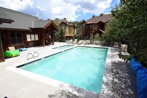 Indoor pool, a heated pool