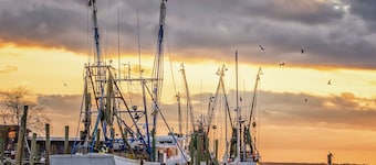 Shem Creek Corner, one block from Historic Shem Creek waterway, beaches close