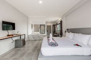 Chambre Deluxe, baignoire