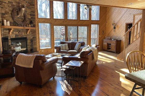 Main level entertainment area