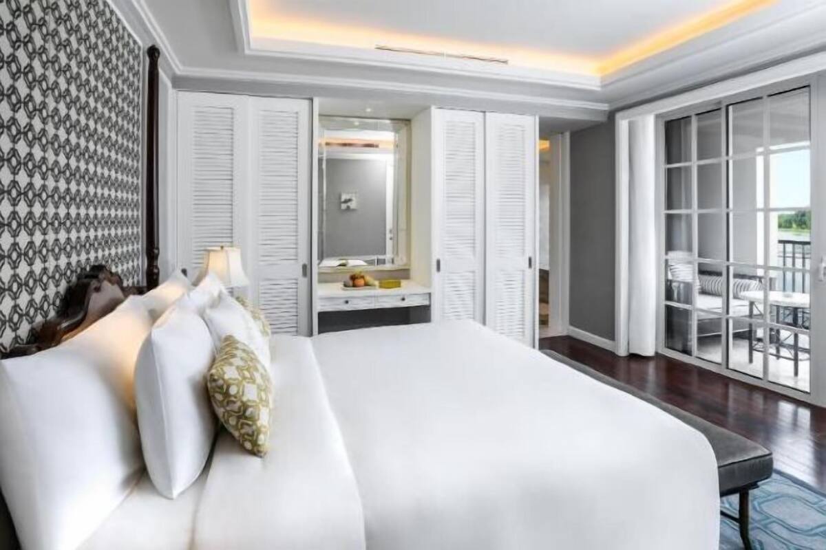 1 chambre, literie de qualité supérieure, matelas mémoire de forme