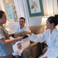 Spa reception