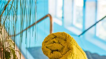 Indoor pool, a heated pool