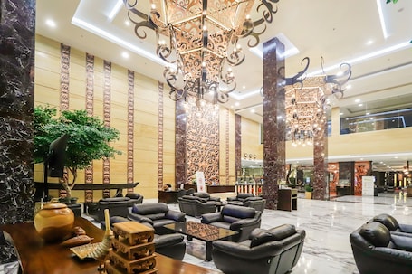 Sala de estar en el lobby