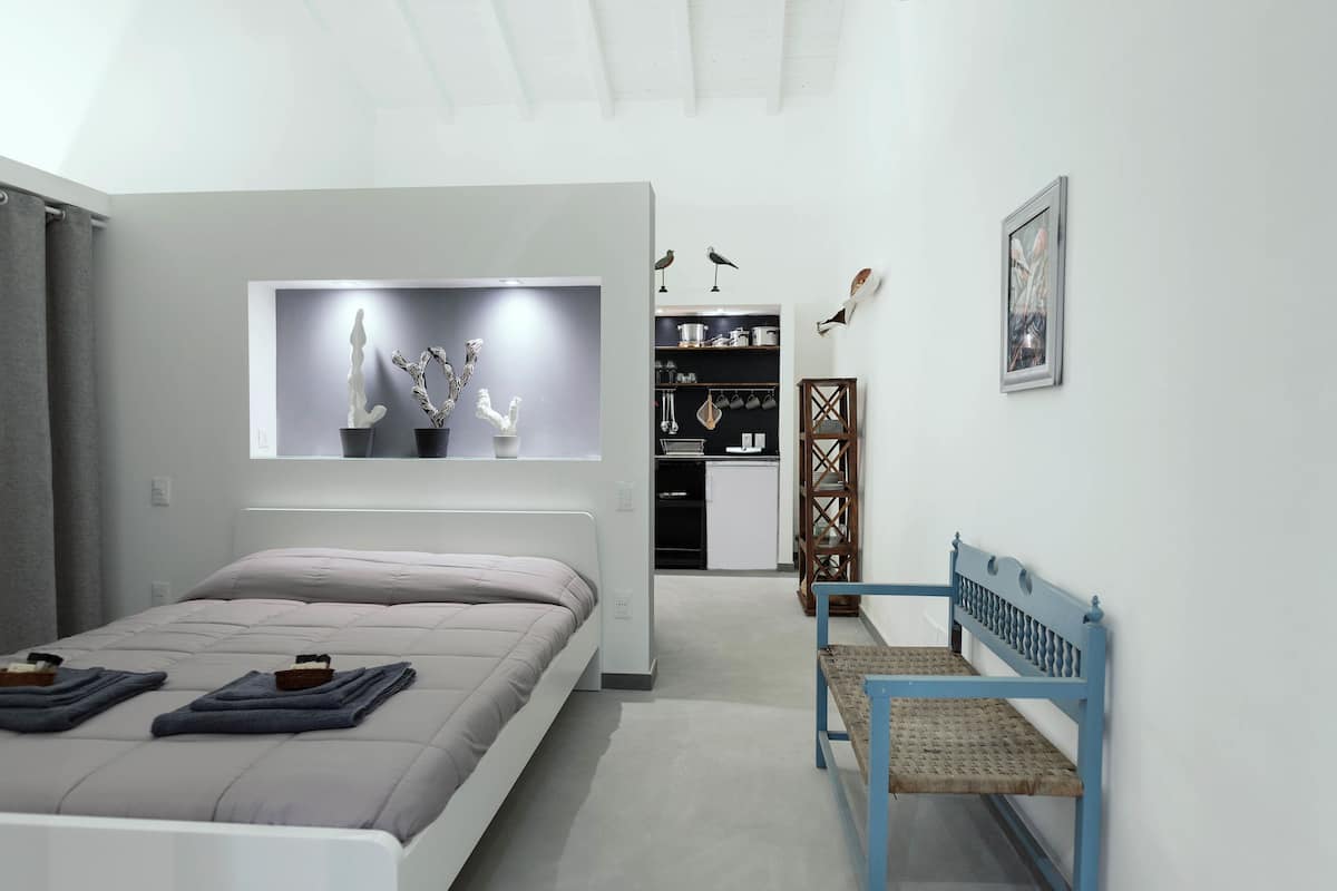 Superior suite, 1 queensize bed, uitzicht op tuin | 1 slaapkamer, hypoallergeen beddengoed, individueel gedecoreerd