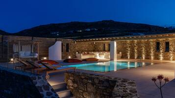 Villa, 4 Bedrooms, Private Pool, Sea View | Pool
