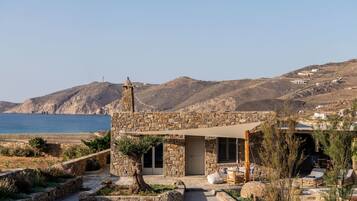 Villa, 2 Bedrooms, Hot Tub, Sea View | Balcony view