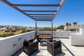 Villa, 3 habitaciones, alberca privada | Vista del balcón