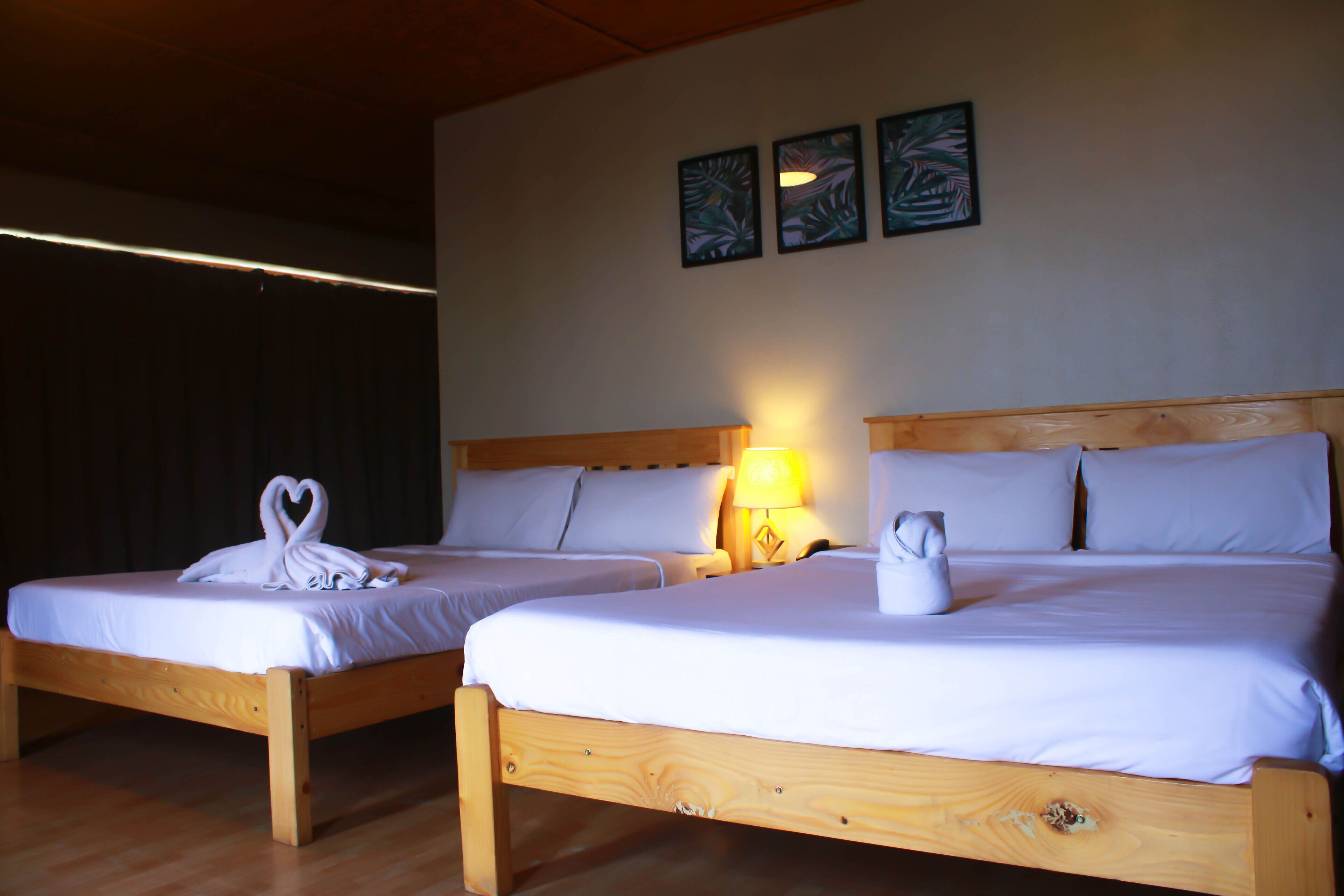 superior family room | bathroom | shower, slippers, bidet, towels