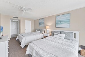 2 slaapkamers, een strijkplank/strijkijzer, gratis wifi, beddengoed