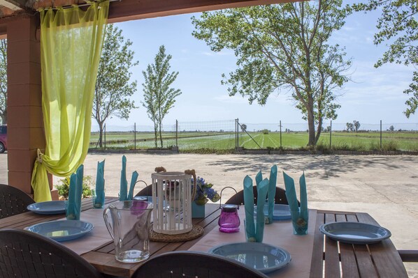 Restaurante al aire libre