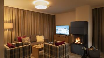 Premium-Apartment (Braunbaer) | 1 Schlafzimmer, hochwertige Bettwaren, Zimmersafe, individuell dekoriert