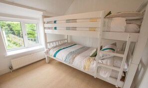 Cottage (3 Bedrooms) | 3 bedrooms, iron/ironing board, free cots/infant beds, travel cot - Bridge Cottage Croyde 3-4 Bed, Sleeps 8, Hot Tub (Braunton)