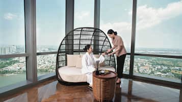 桑拿、热水浴缸、湿蒸房、身体护理、体膜护理、身体磨砂