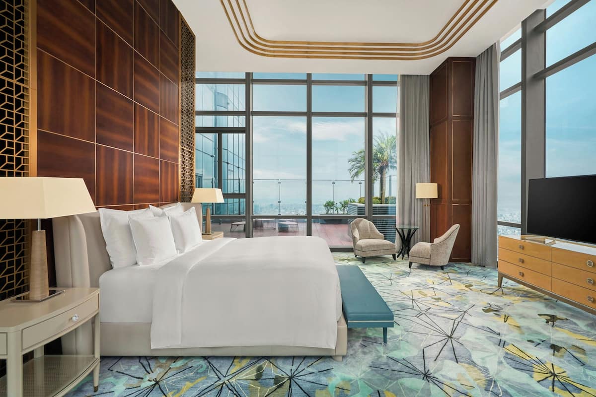 Suite présidentielle, 2 chambres (Club Lounge Access) | Literie hypoallergénique, minibar, coffre-fort, bureau