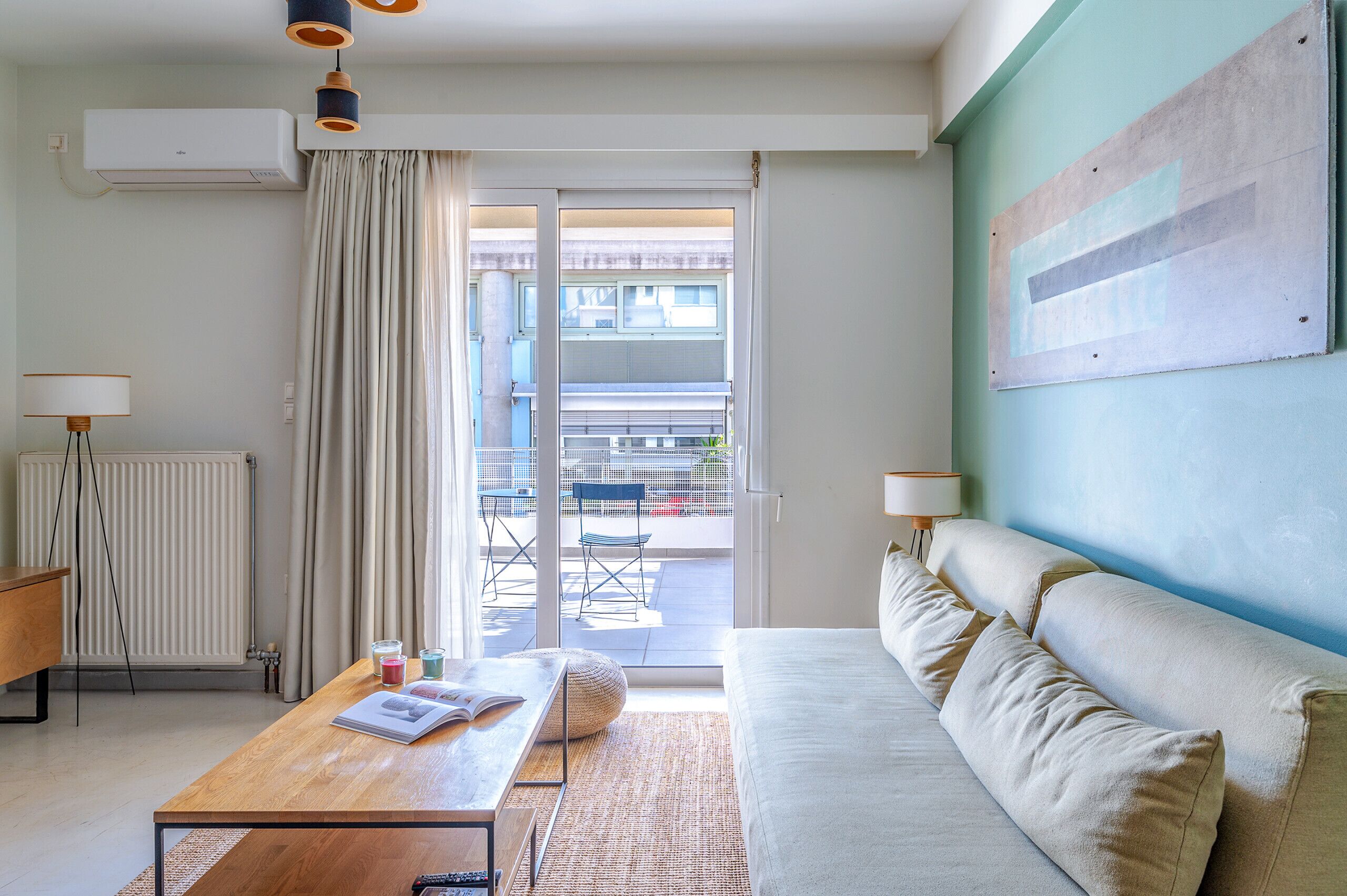 公寓, 1 間臥室 (3.2) | 客廳 | 60 厘米電視連有線電視頻道