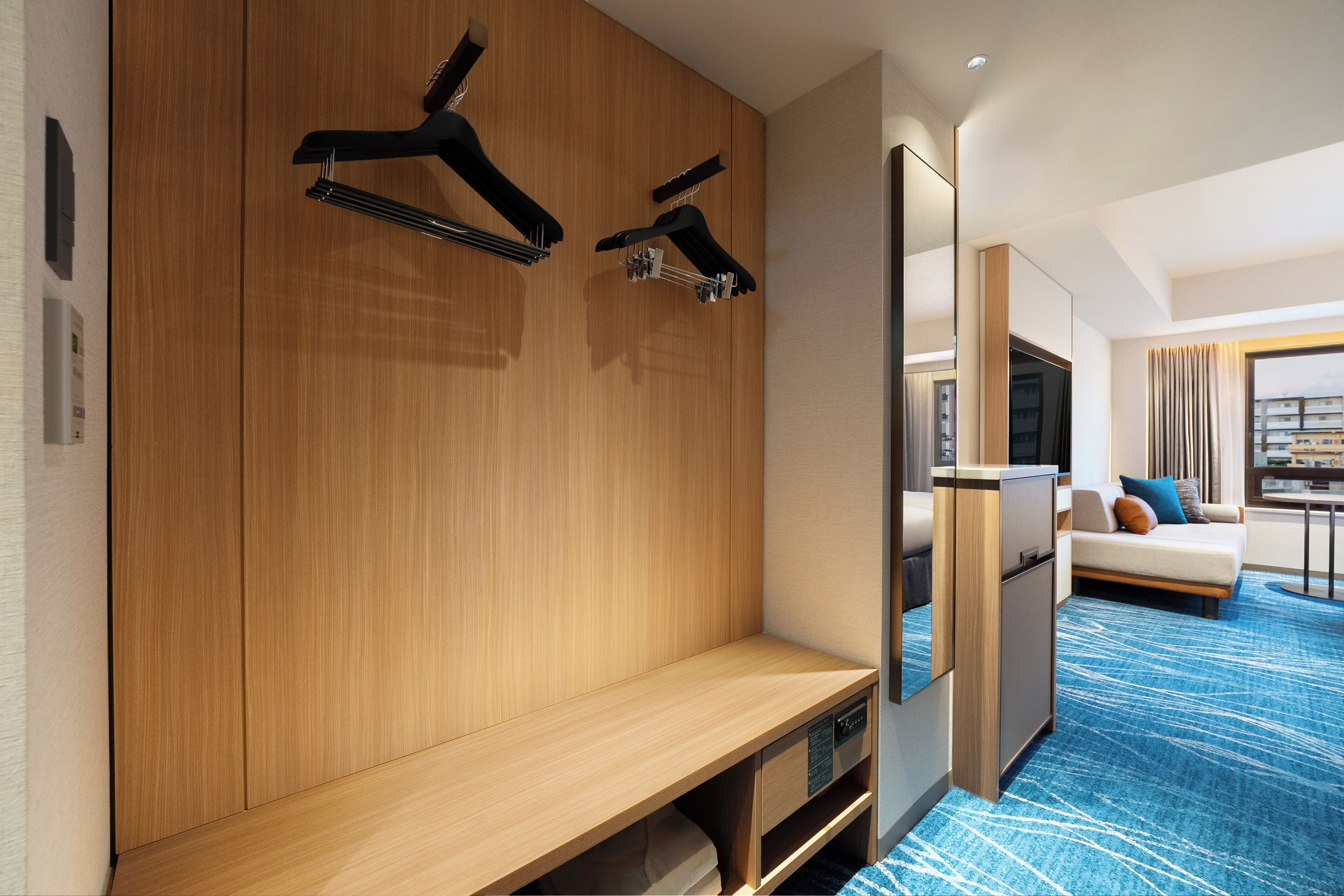 [renovated in 2025] club deluxe twin room (1-4 guests), non smoking | in-room safe, blackout curtains, free wifi, bed sheets