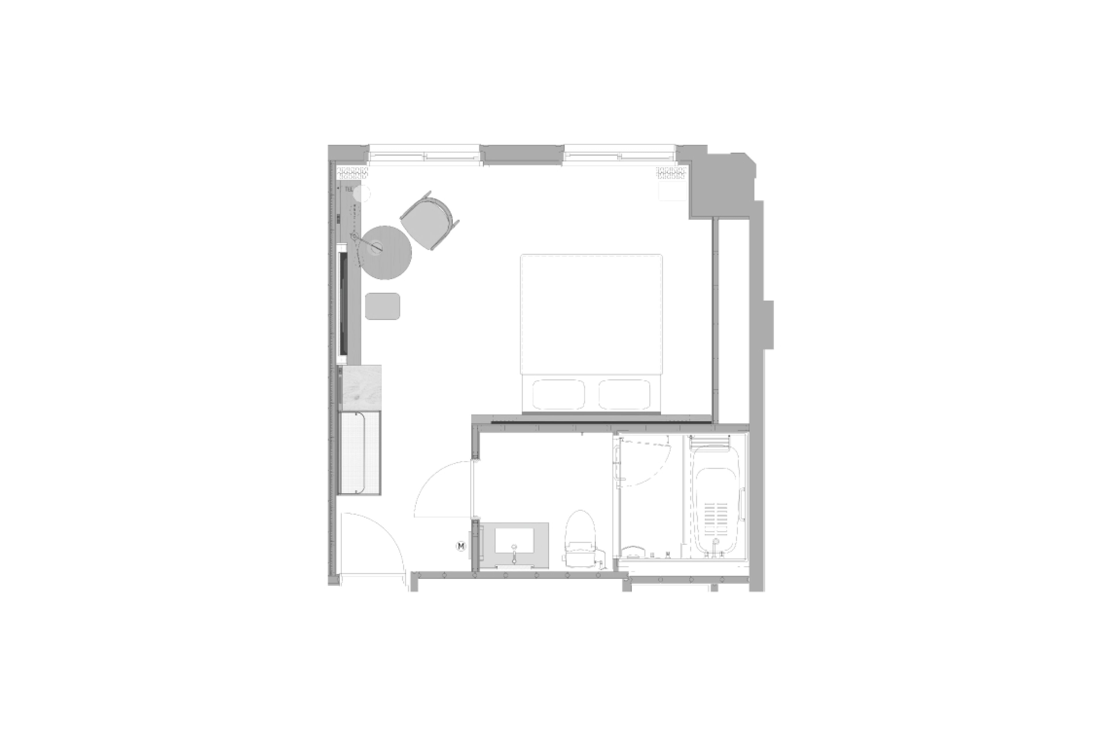 [renovated in 2025]club superior king room(1-2 guests), non-smoking | in-room safe, blackout curtains, free wifi, bed sheets